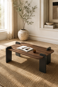 Mesa de Centro Renard - Pino Atlántico / Antracita
