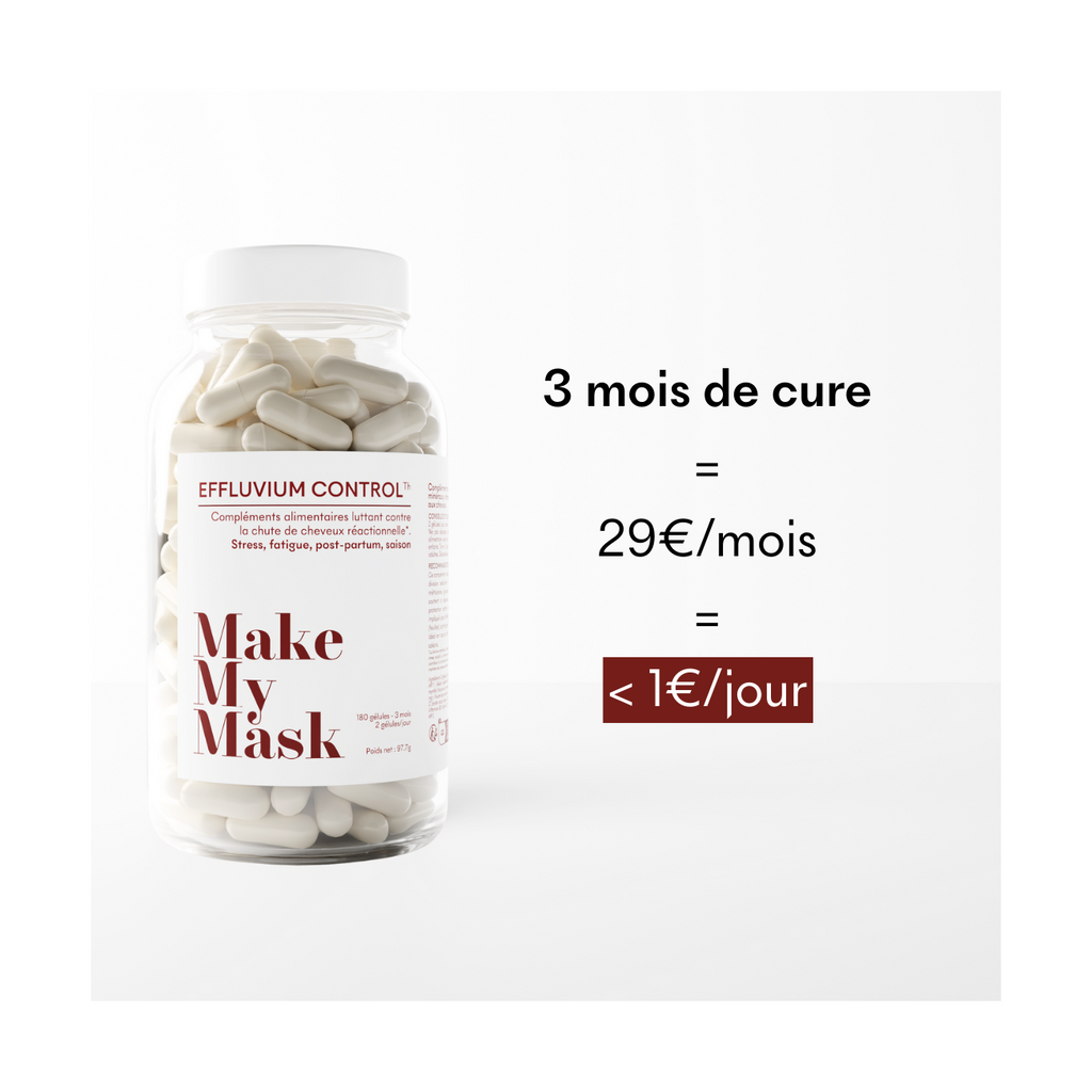 Effluvium Control - Anti-Chute Réactionelle 3 Mois