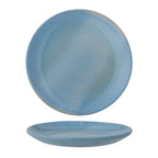 Safie - Lote de 12 Platos - Azul - Gres