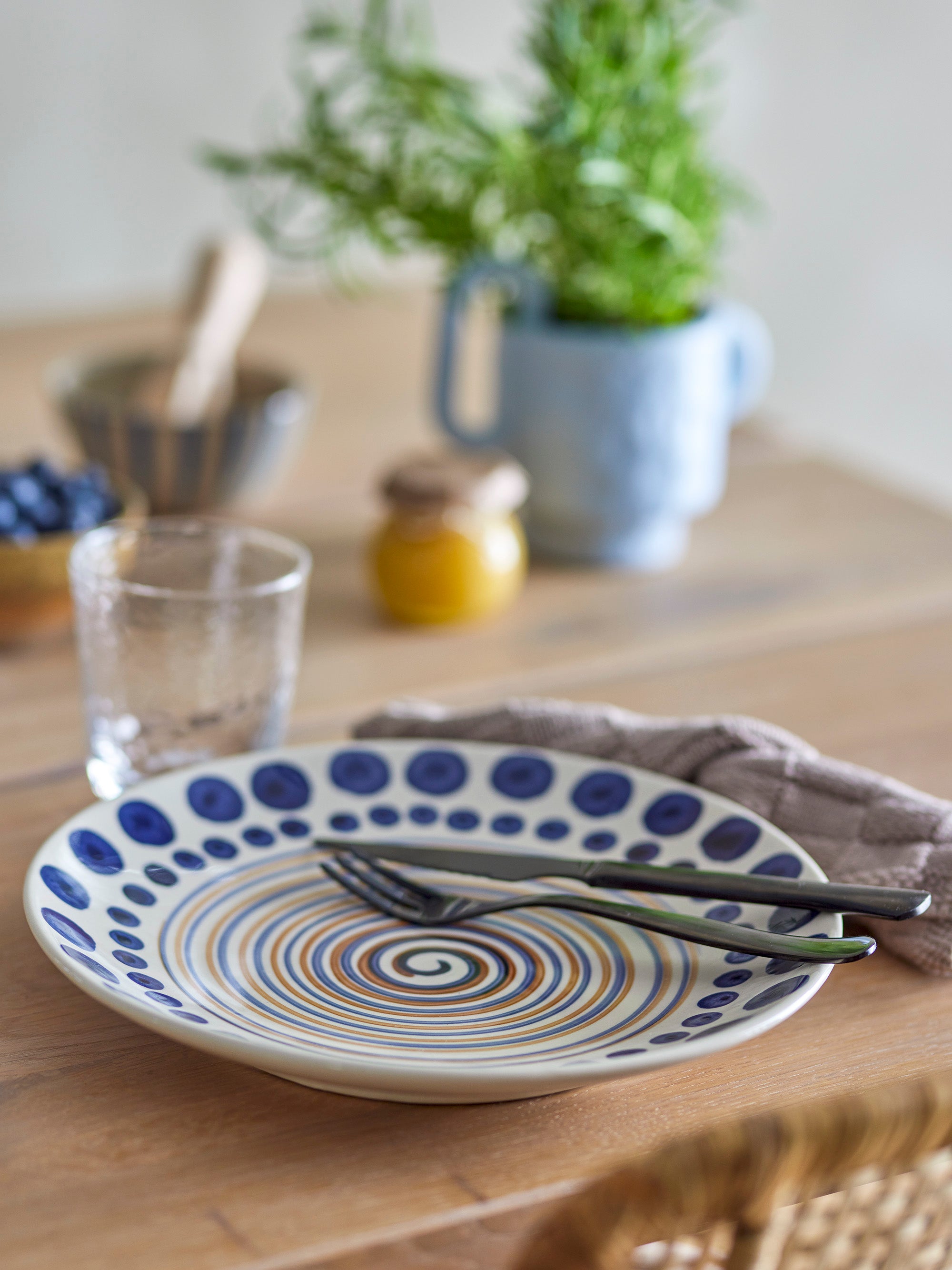 Shama - Plato - Multicolor - Gres