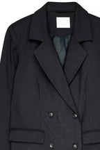 Light Double Breasted Coat - Grey