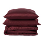 Douce Nuit - Duvet Cover - Cotton Satin - Plum