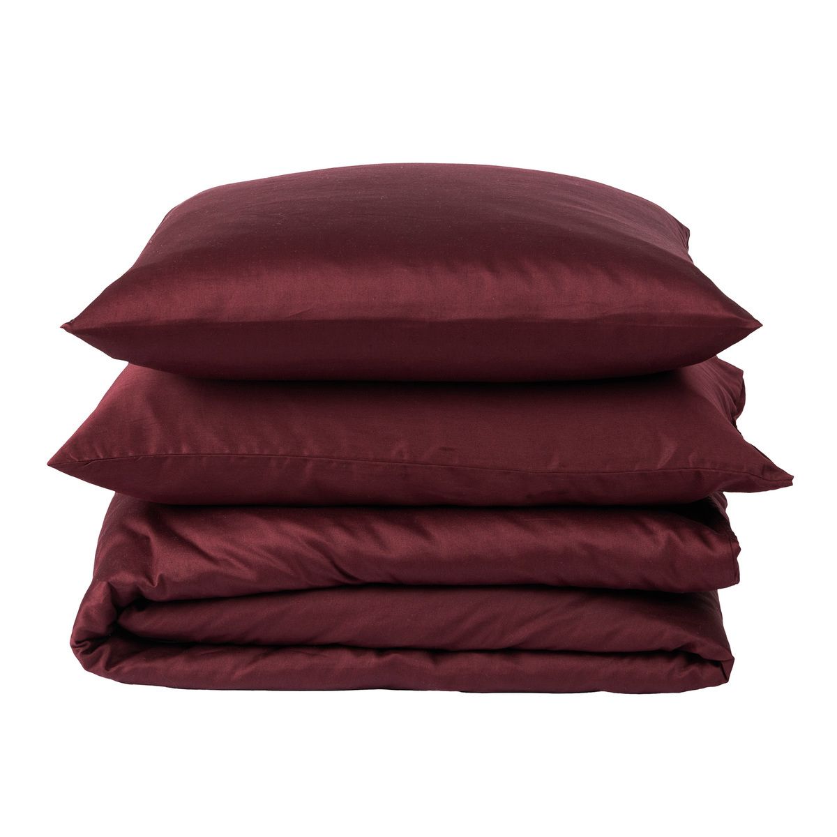 Douce Nuit - Duvet Cover - Cotton Satin - Plum