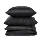 Douce Nuit - Duvet Cover - Cotton Satin - Black