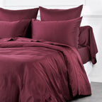 Douce Nuit - Duvet Cover - Cotton Satin - Plum