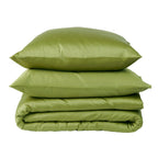 Douce Nuit - Duvet Cover - Cotton Satin - Olive