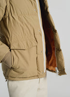 Fursac - Technical Cotton Down Jacket - Camel - Men