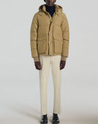 Fursac - Technical Cotton Down Jacket - Camel - Men