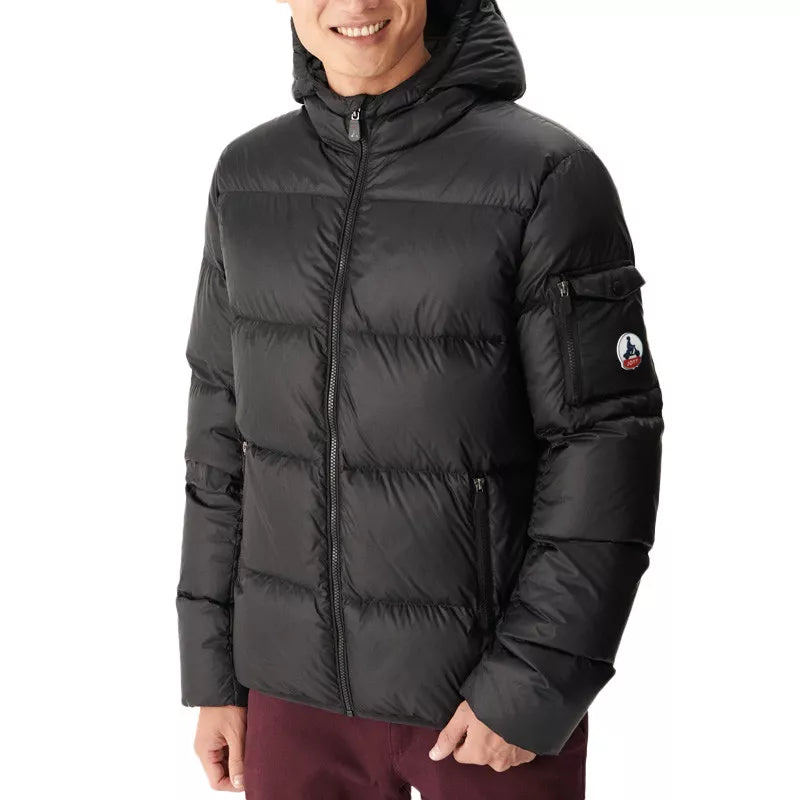 Jott - Chaqueta de plumas con capucha Java Grand Froid - Negro - Hombres