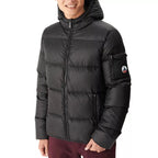 Jott - Chaqueta de plumas con capucha Java Grand Froid - Negro - Hombres