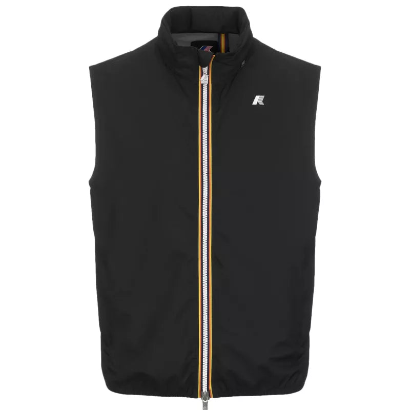 Ärmellose Daunenweste K-Way Valen Stretch Dot - Schwarz
