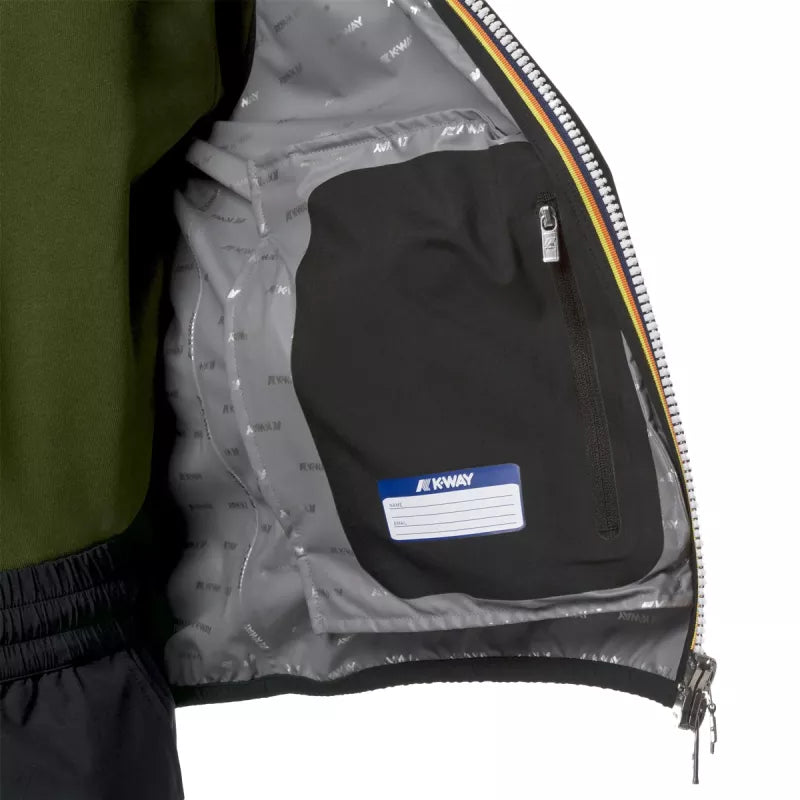 Ärmellose Daunenweste K-Way Valen Stretch Dot - Schwarz