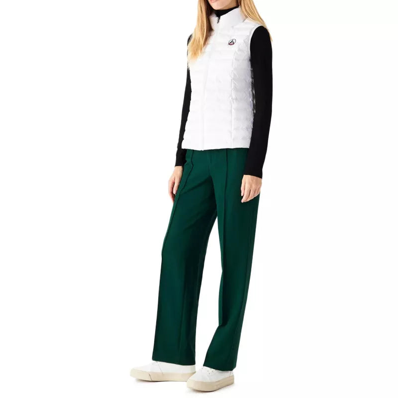 Seda Basic Sleeveless Down Jacket - White - Women