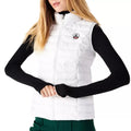 Seda Basic Sleeveless Down Jacket - White - Women