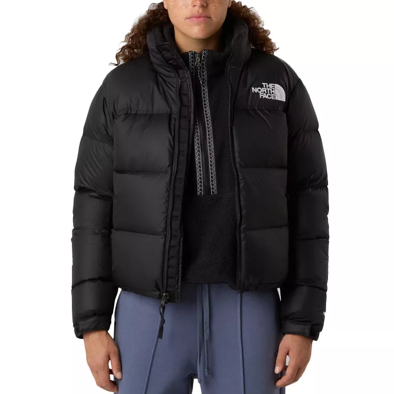 The North Face - Doudoune W 1996 Retro Nuptse - Noir Blanc
