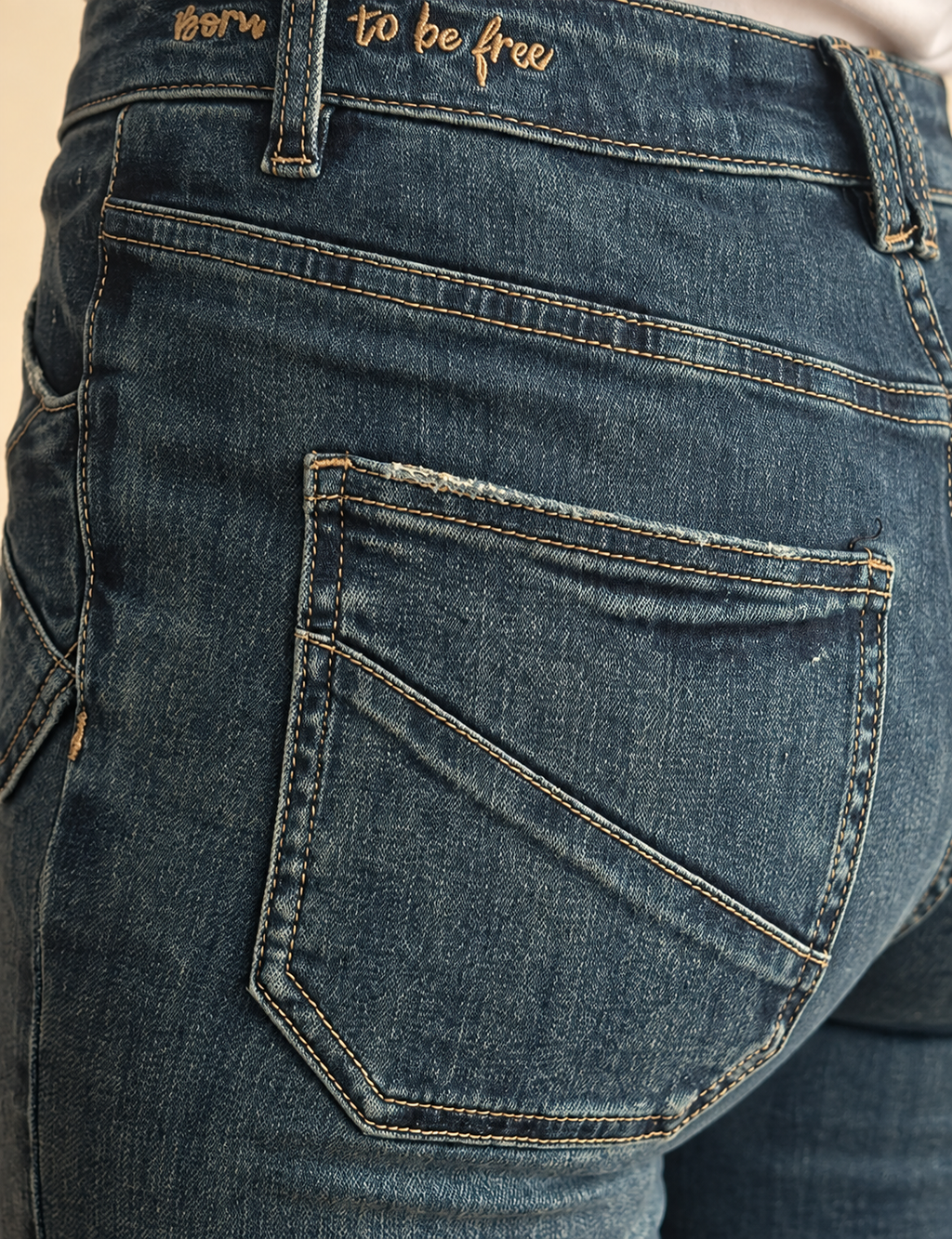 Jean Champs Elysees Alabama - Bleu - New Jersey Wash