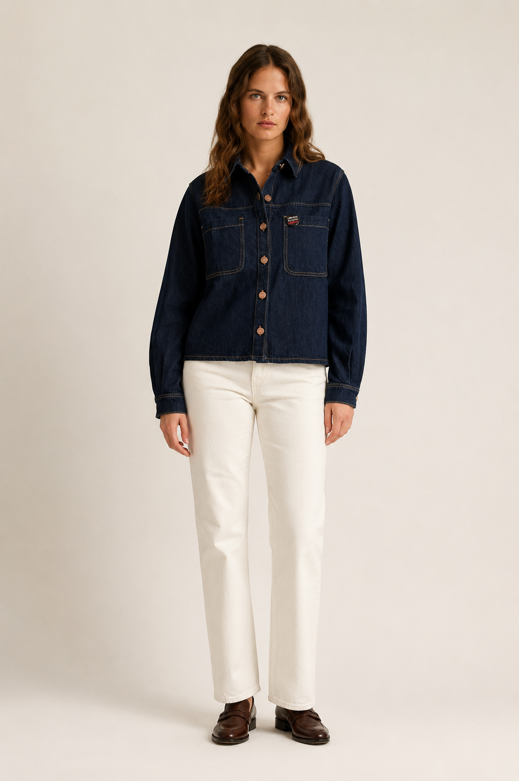 Blouse & Chemise Celina Manchester - Blue - Rinse Wash