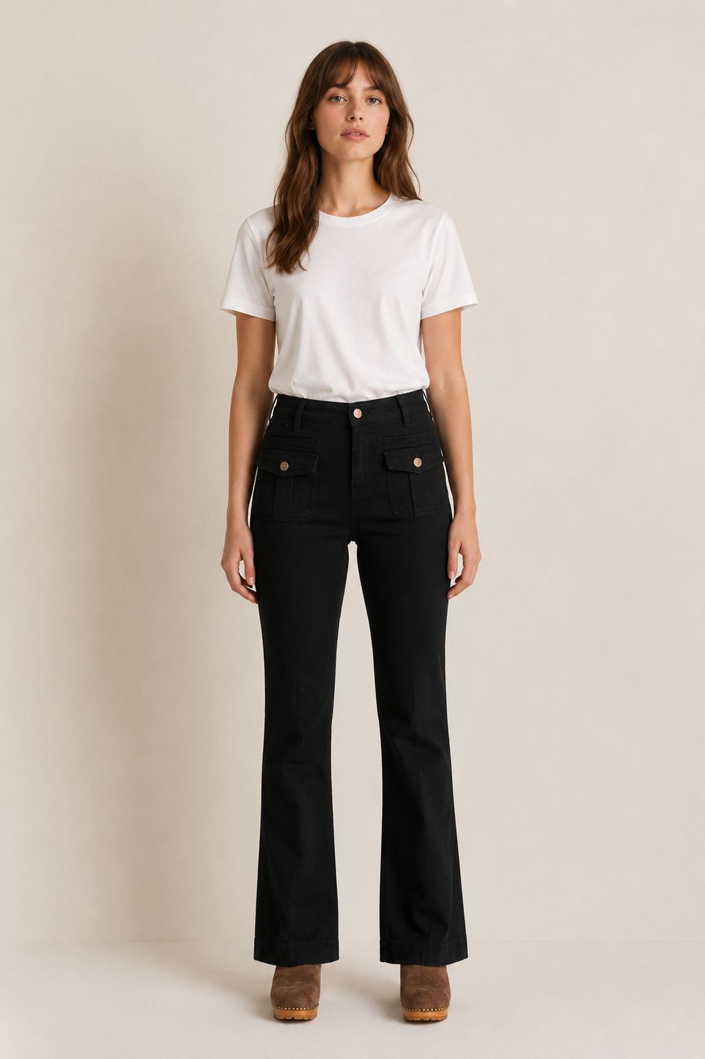 Jean Saint Michel Super Stretch - Noir