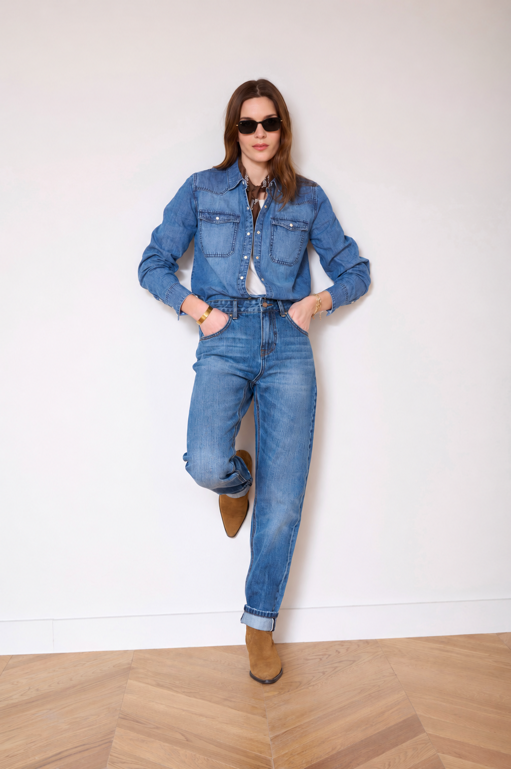 Jean Pompidou Selvedge - Blue - Denver Wash