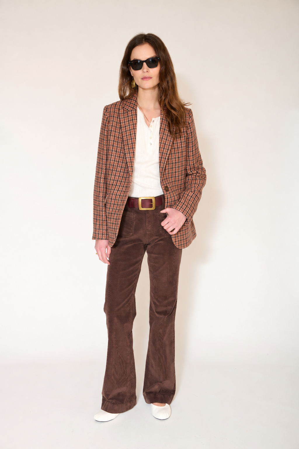 Pantalon Bastille Tinycord - Chocolat