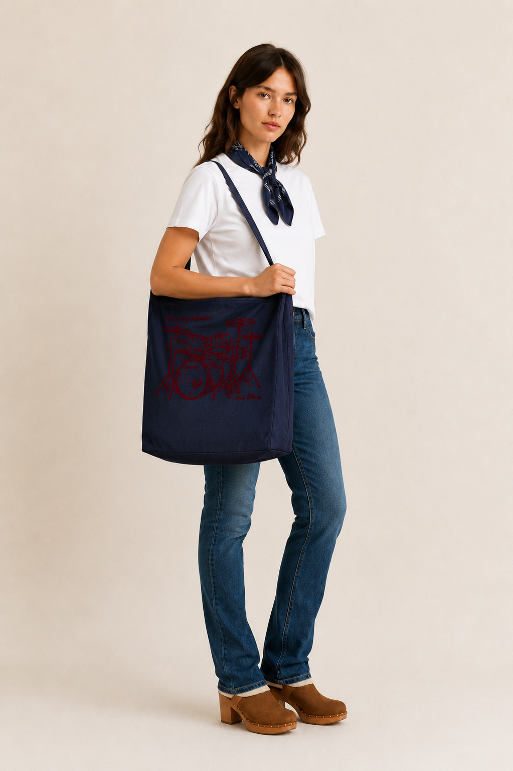 Sac Blanche - Indigo
