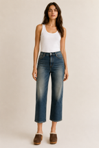 Jean Louvre Monaco - Blue - Vintage Wash