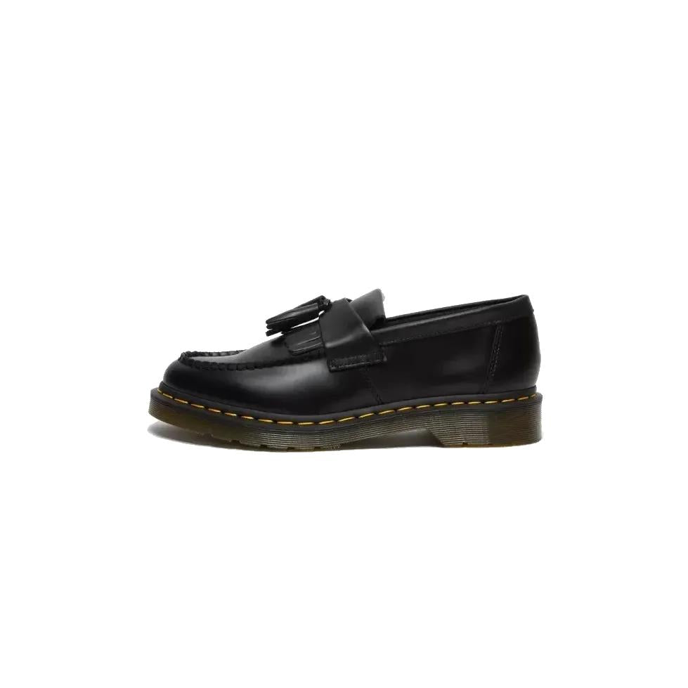 Dr. Martens - Adrian Smooth Leather Tassel Loafer Black - Noir