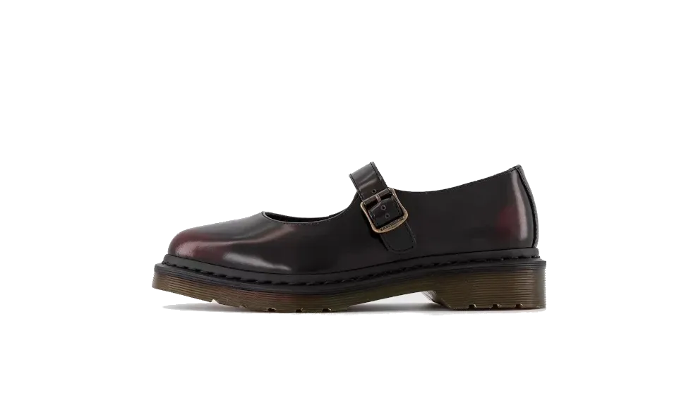 Dr. Martens - Elphie Mary Jane Cherry Red Arcadia - Bordeaux
