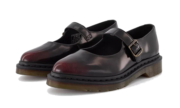 Dr. Martens - Elphie Mary Jane Cherry Red Arcadia - Bordeaux