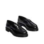 Penton Monochrome Loafers - Black