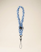 Cream Sky Leopard Wrist Strap