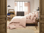 Drap Housse - Double Gaze De Coton - Gaia - Guimauve