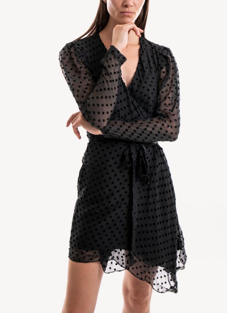 Iro - Robe Oxomo - Noir - Femme