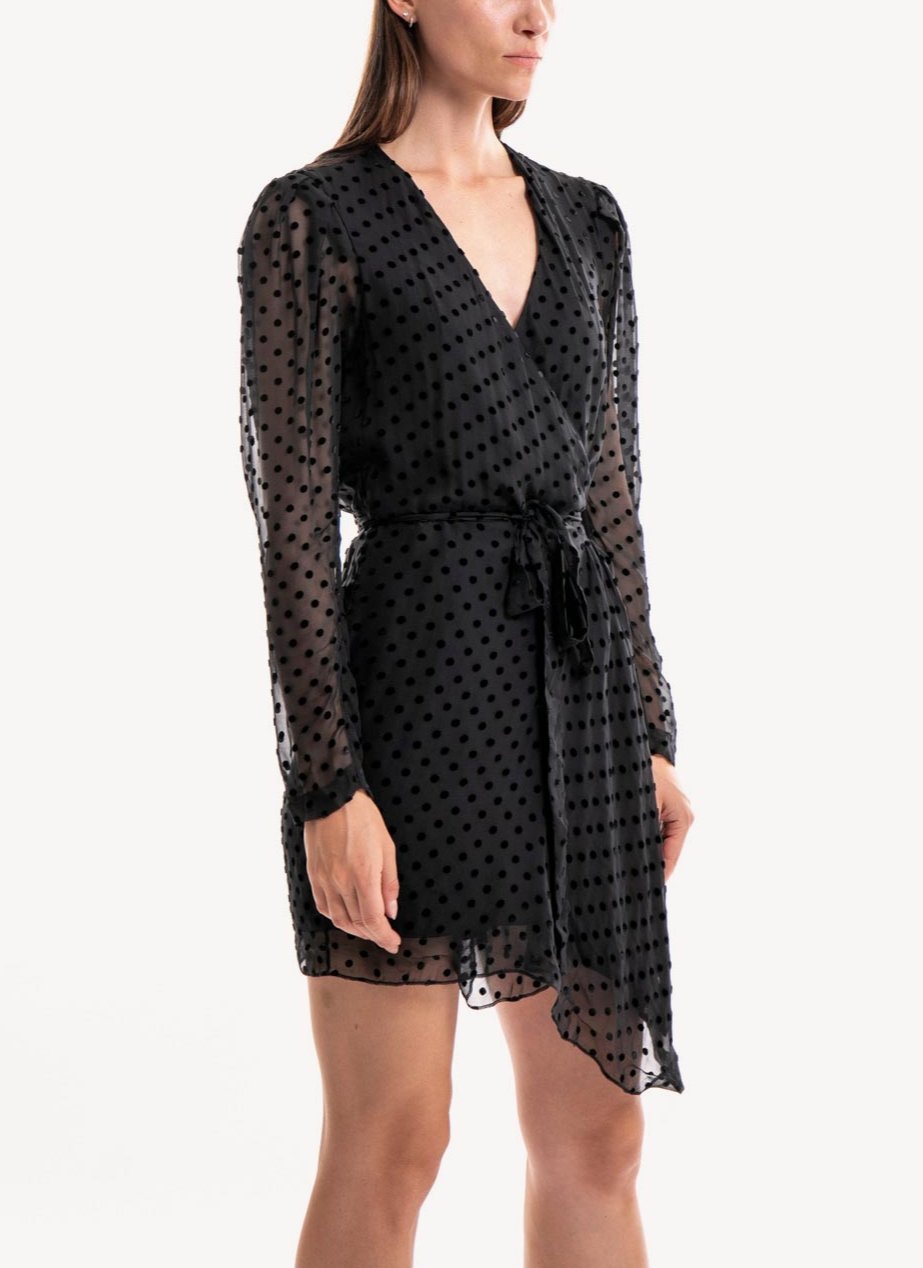 Iro - Robe Oxomo - Noir - Femme