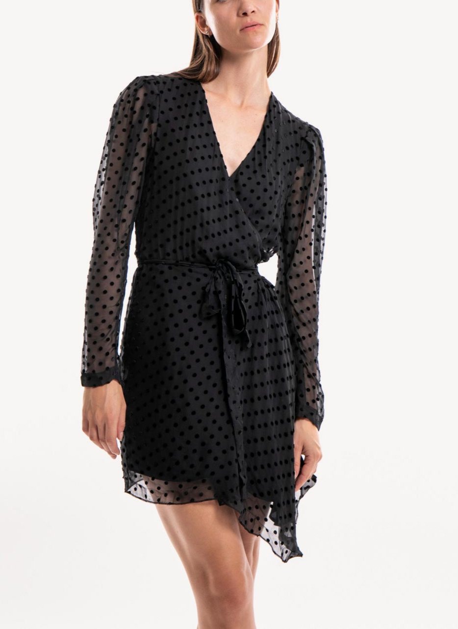 Iro - Robe Oxomo - Noir - Femme