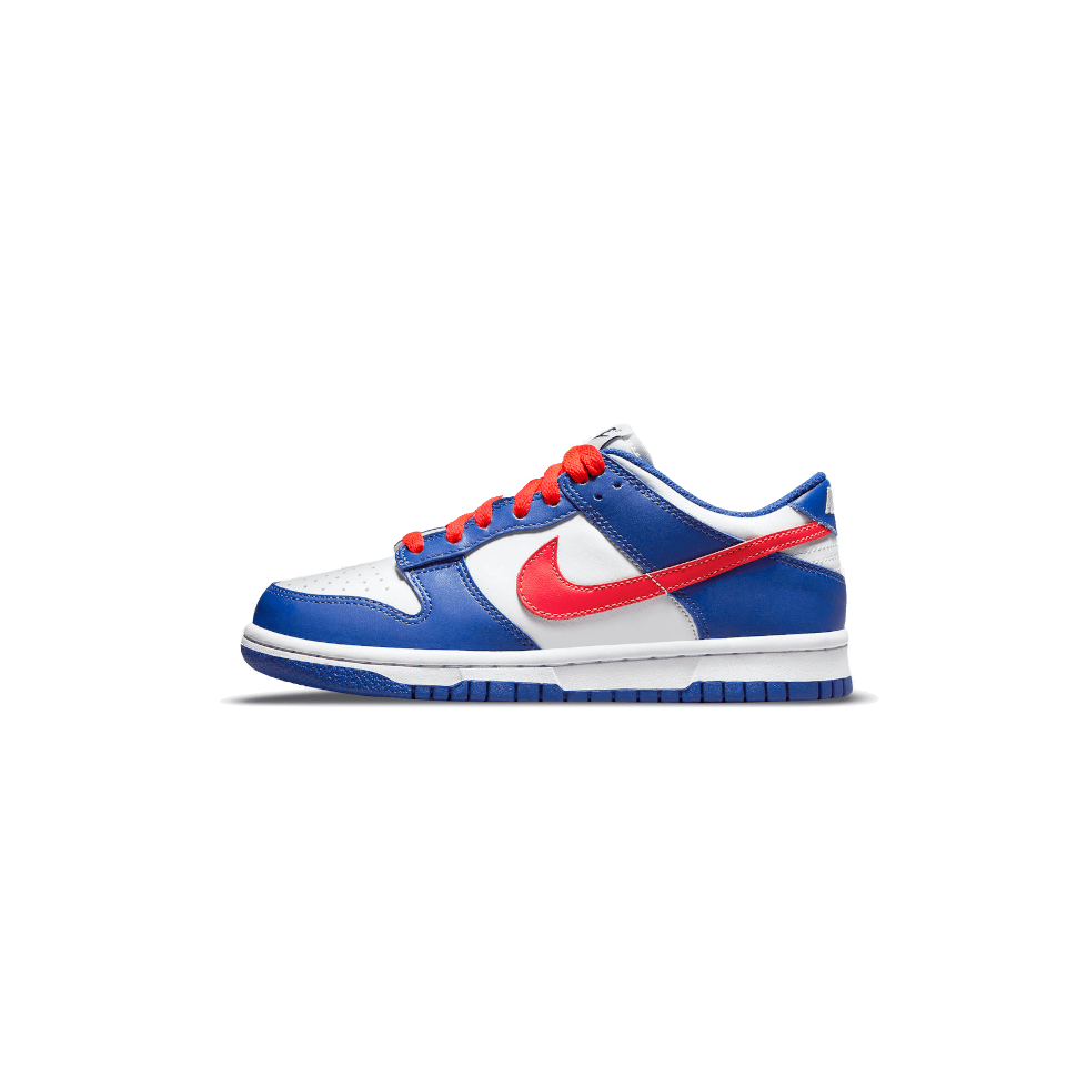 Nike - Dunk Low White Royal Red - Bleu