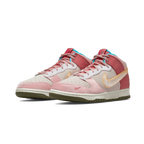 Nike - Dunk Mid Social Status Free Lunch Strawberry Milk - Beige
