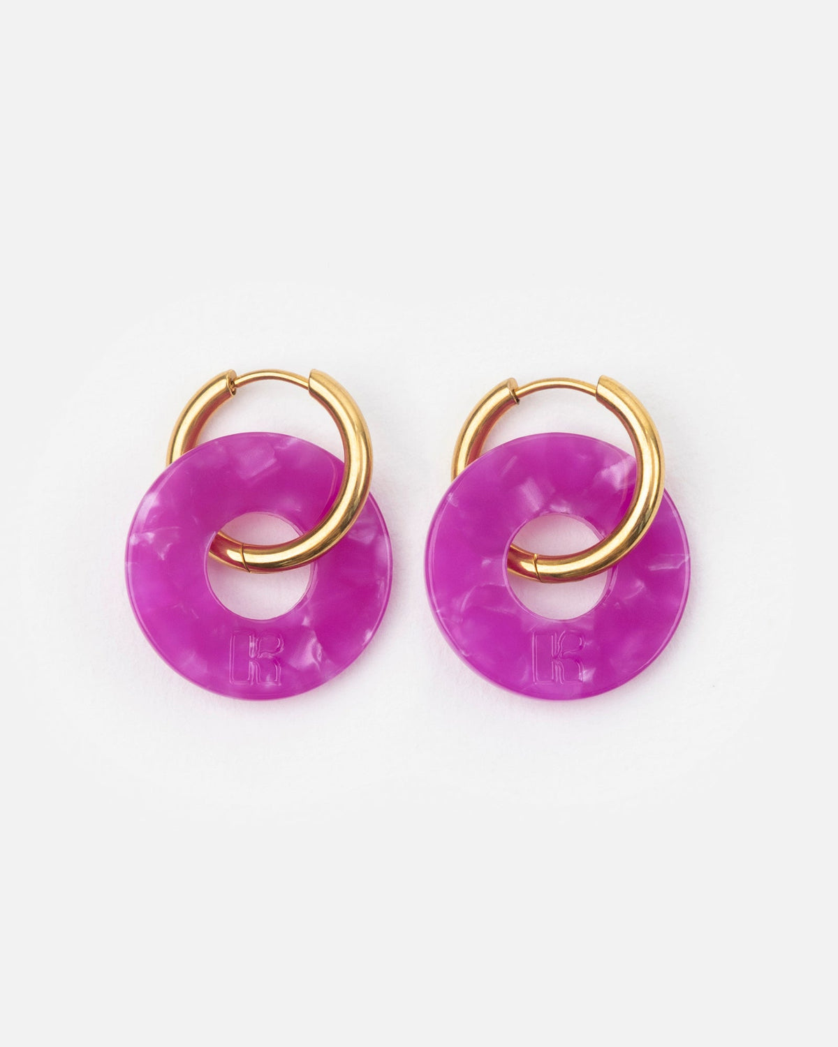 Boucles D'Oreilles Donuts - Açaï