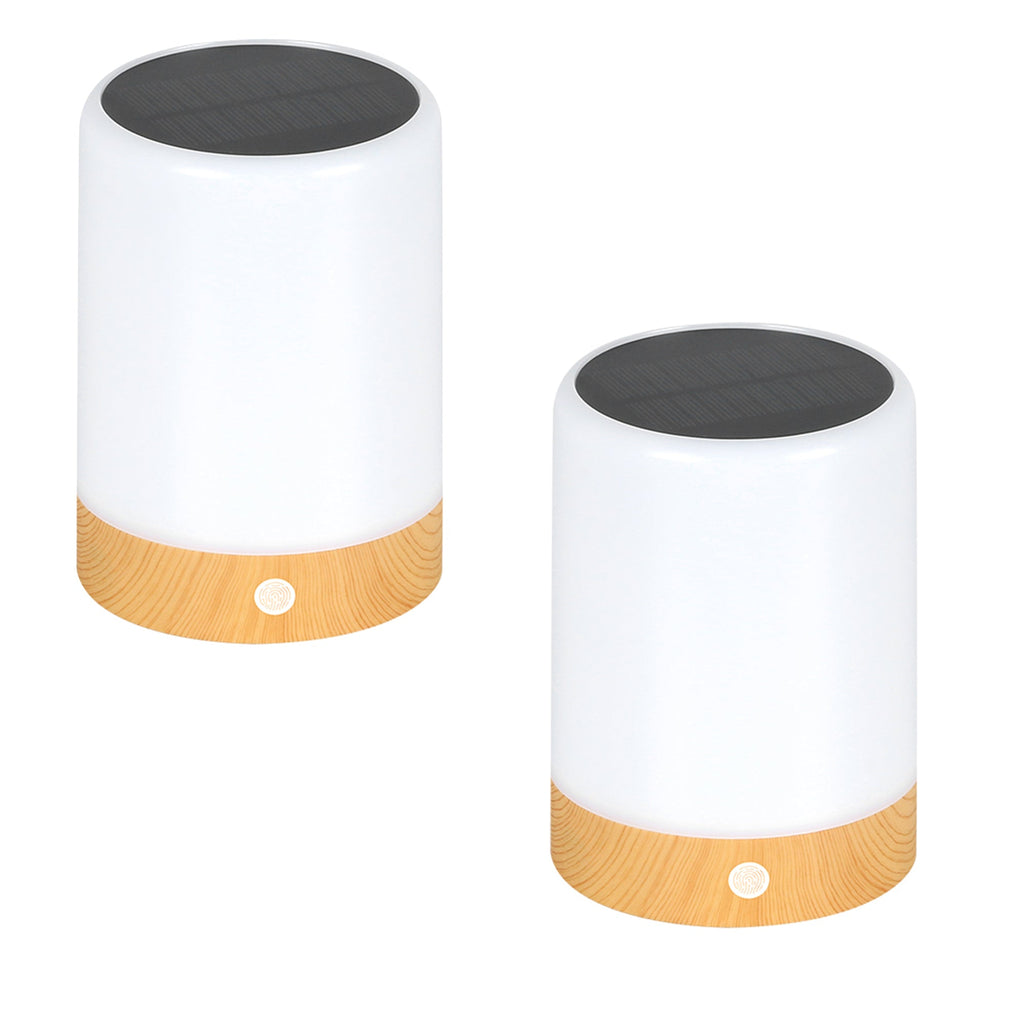 Duolight - Solar Table Lamp - Plastic - White