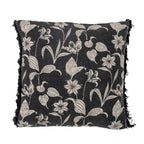 Mali - Lot de 2 Coussins - Noir - Coton Recyclé