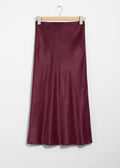 Jupe Es Alfrida Slip Skirt - Rouge