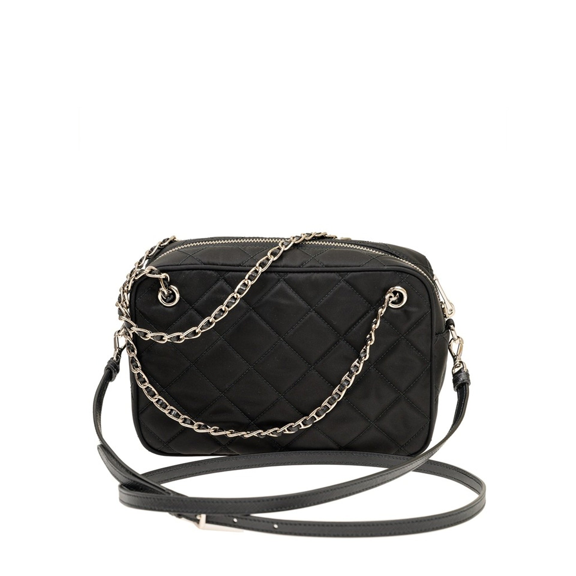 Prada - Bolso De Hombro Medio Acolchado - Mujeres - Negro