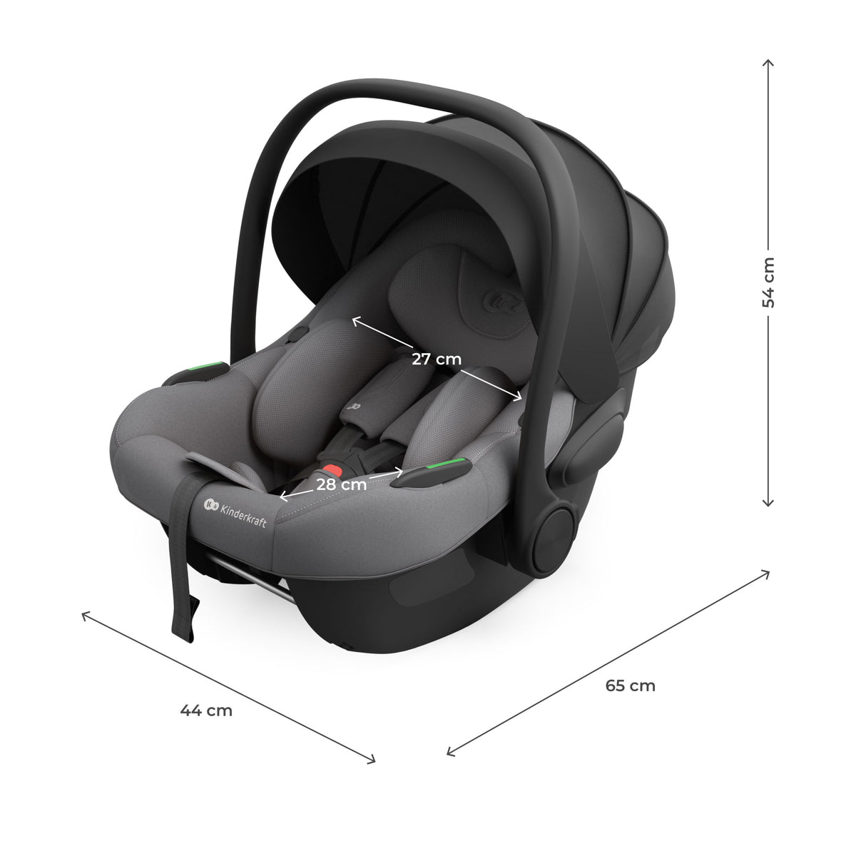 Silla de coche I-Lite gris