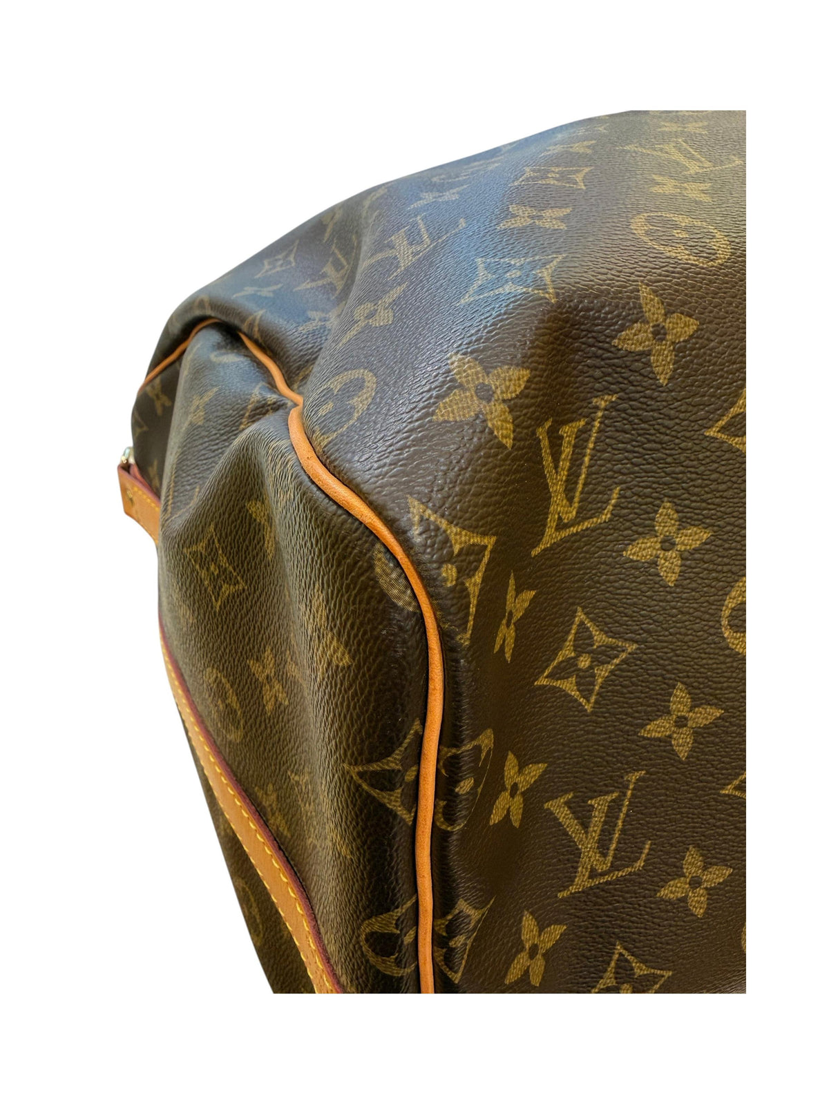 Louis Vuitton - Torba Keepall Bandoulière 45 Płócienna - Brązowy