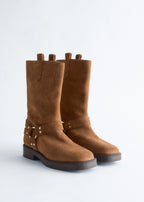 Shoes Yoko Biker Boot - Brown - Women