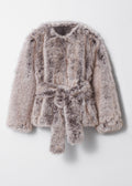 Veste St Malou En Fourrure - Beige
