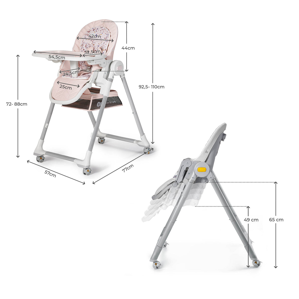 Trona Lastree Rosa