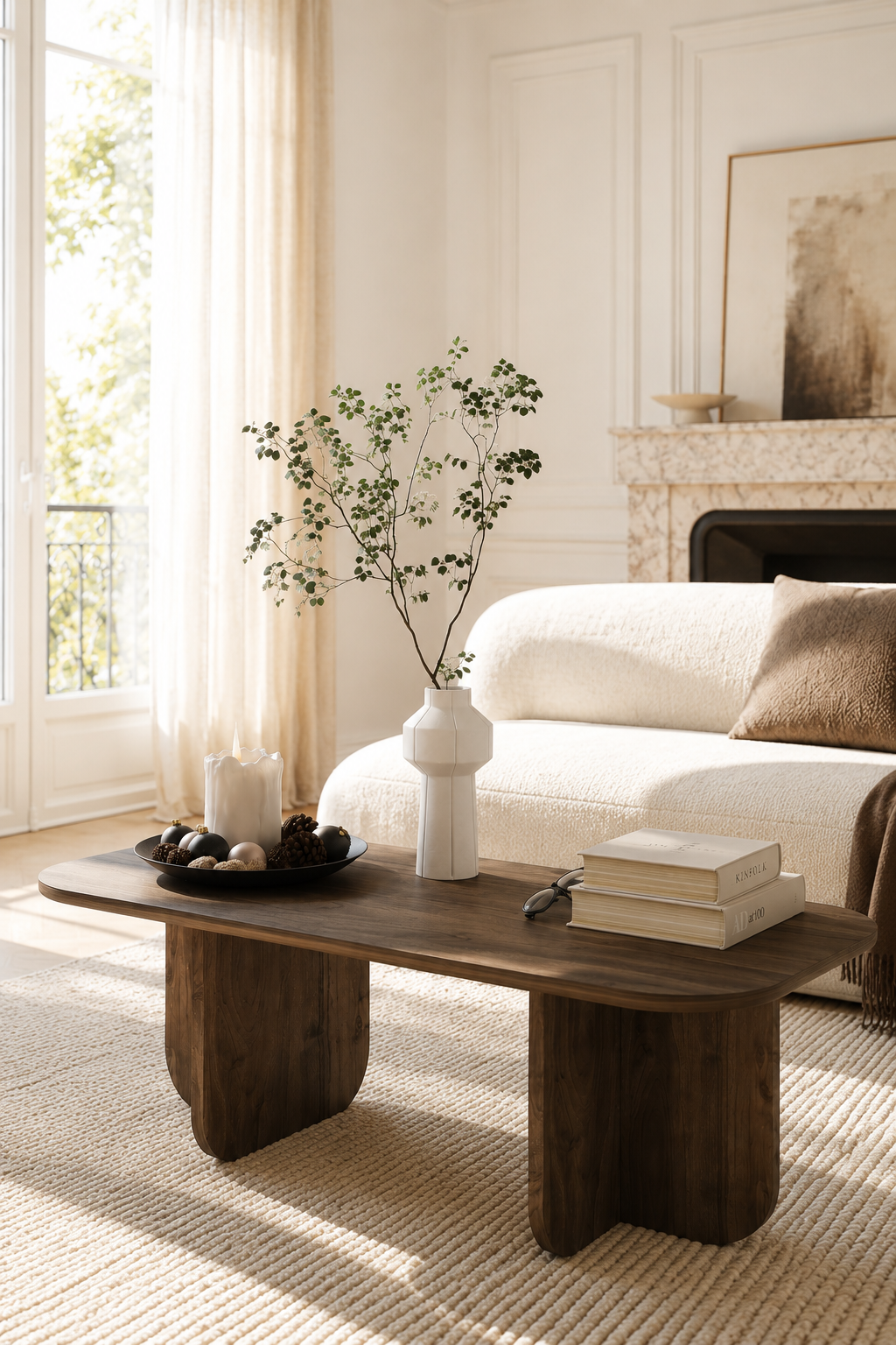 Table Basse Becaj - Noyer
