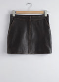 Jupe En Cuir St Unity - Noire