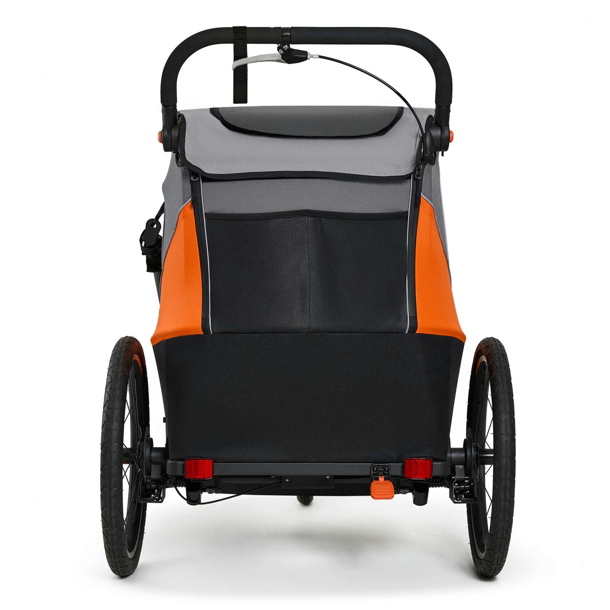 Nava Orange 3-in-1 Child Bike Trailer